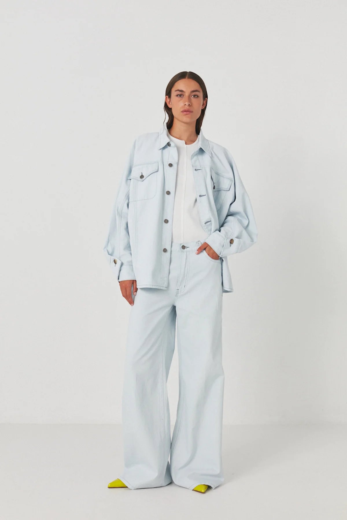 Jeja Denim Light Shirt Jacket