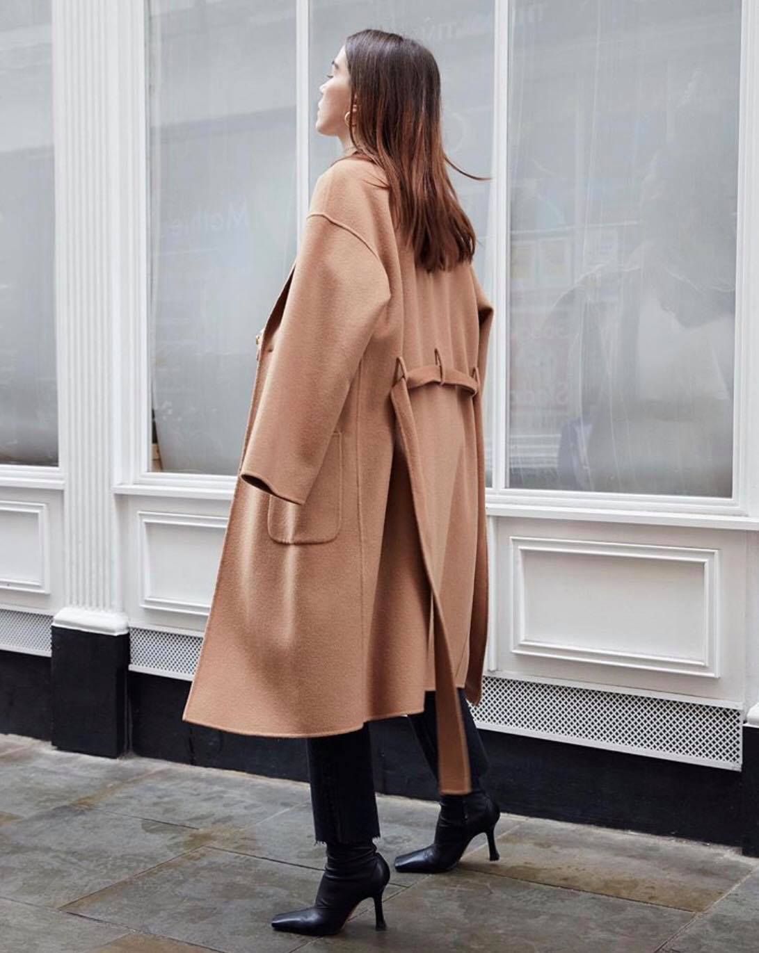 Dylan Coat - Camel Cashmere/Blend