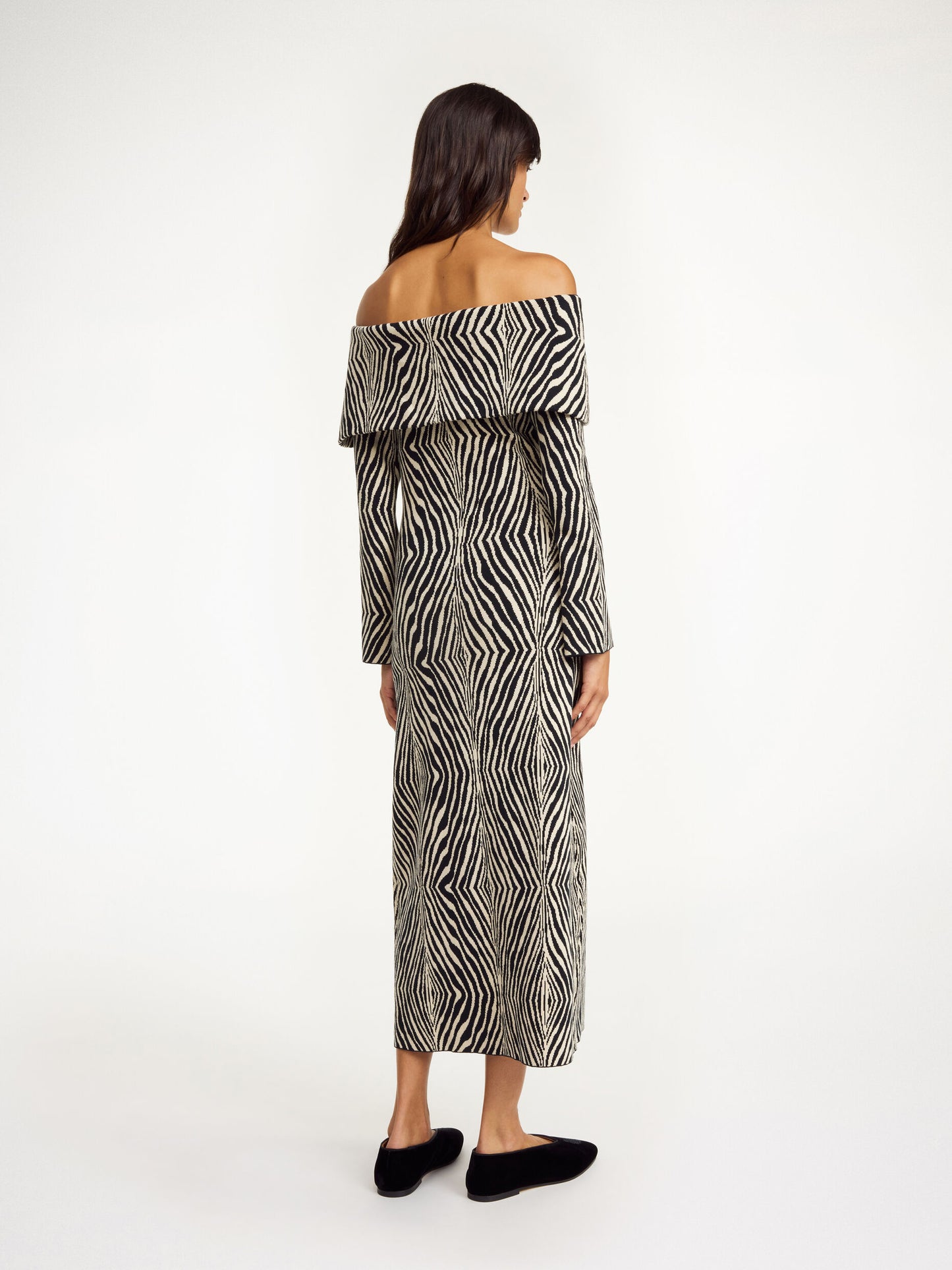 Bennie Midi dress Zebra