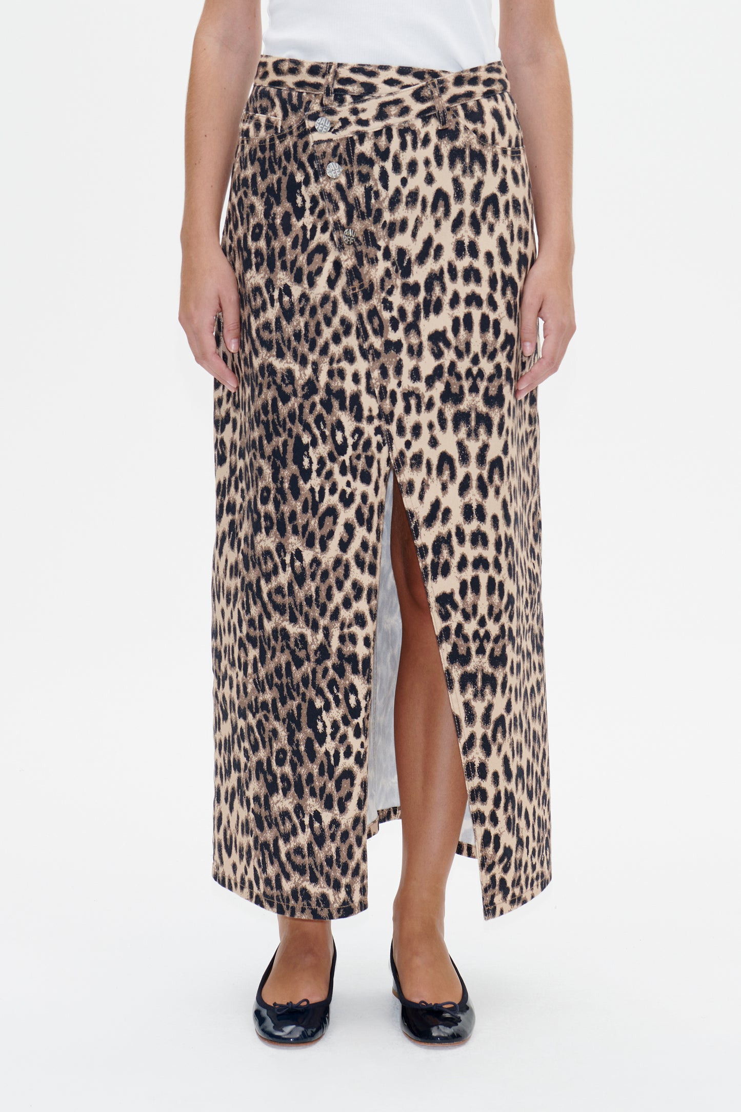 Sigge Skirt Brown Baum Leopard