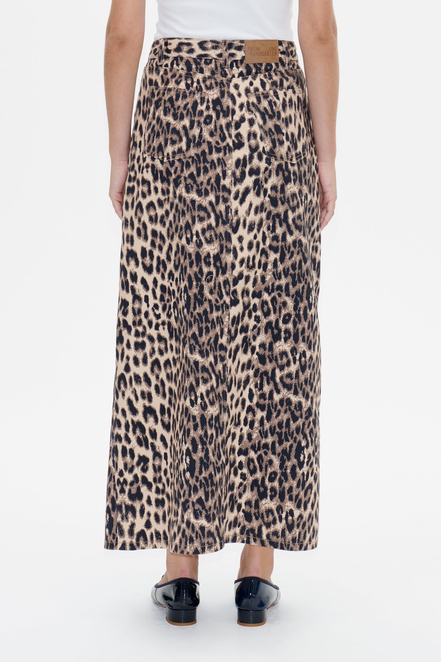 Sigge Skirt Brown Baum Leopard