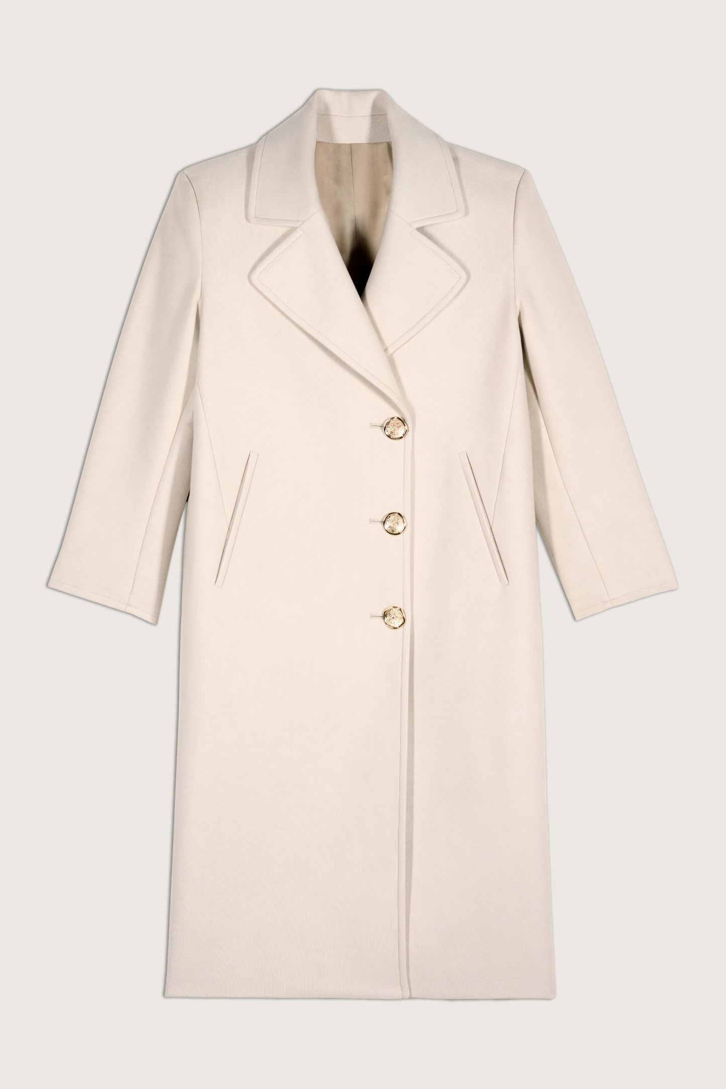 Kat Coat- Ecru