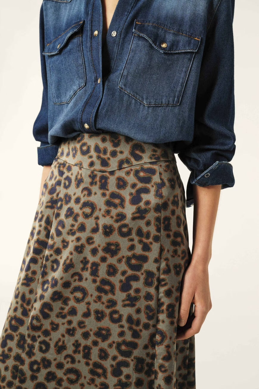 Blaire Khaki Skirt