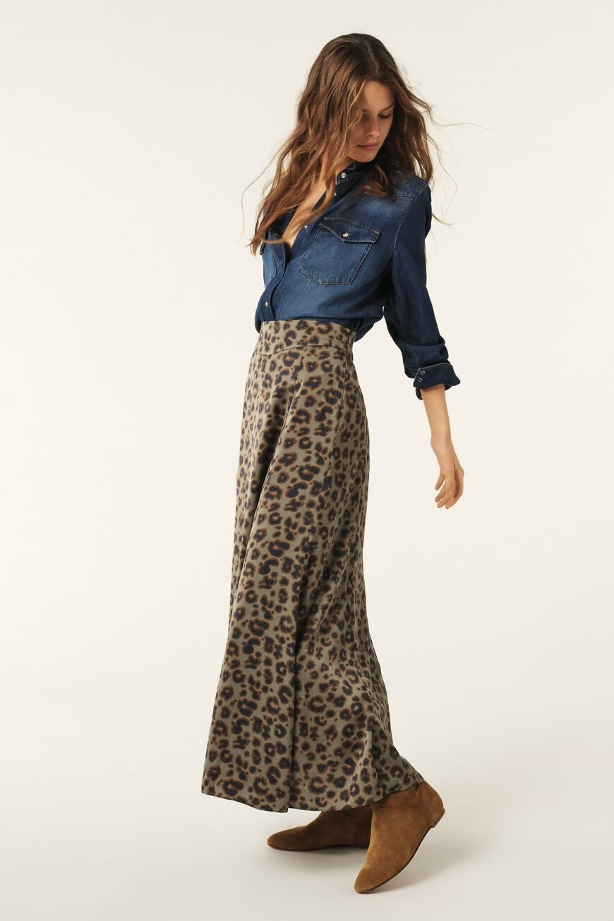 Blaire Khaki Skirt