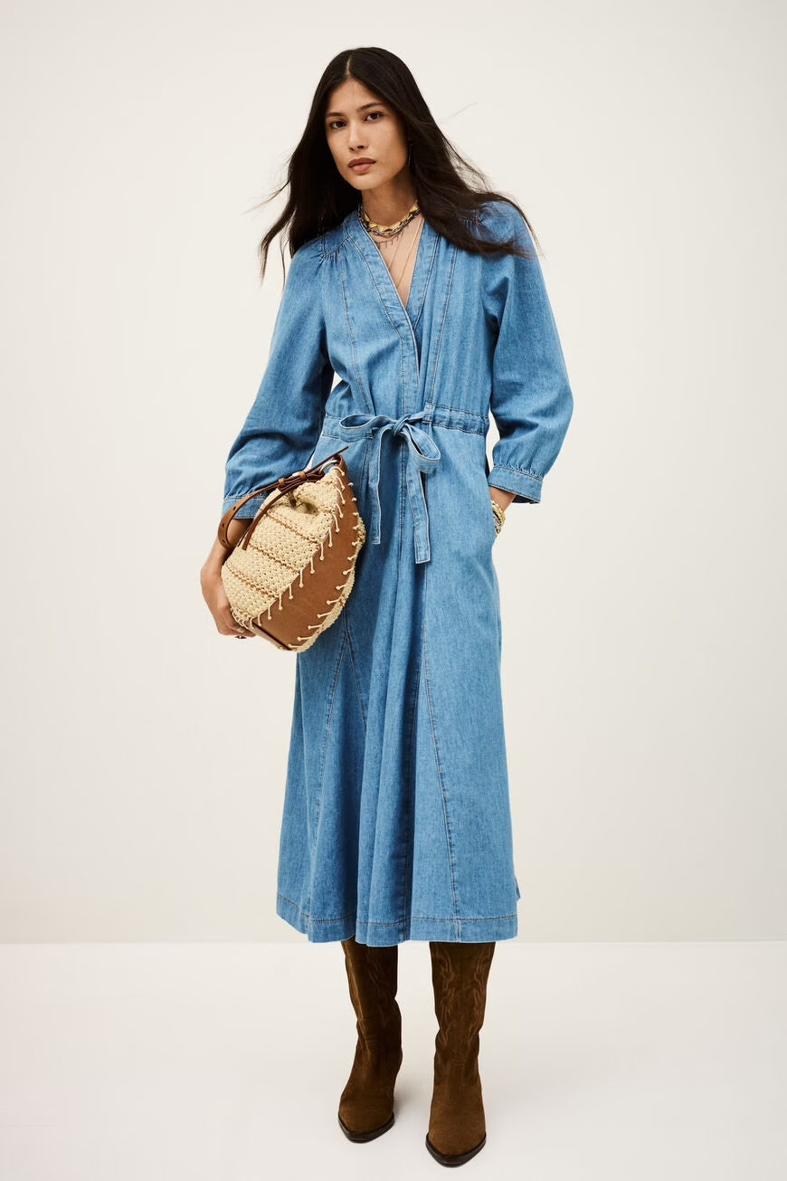 Lia Dress - Light Used Blue