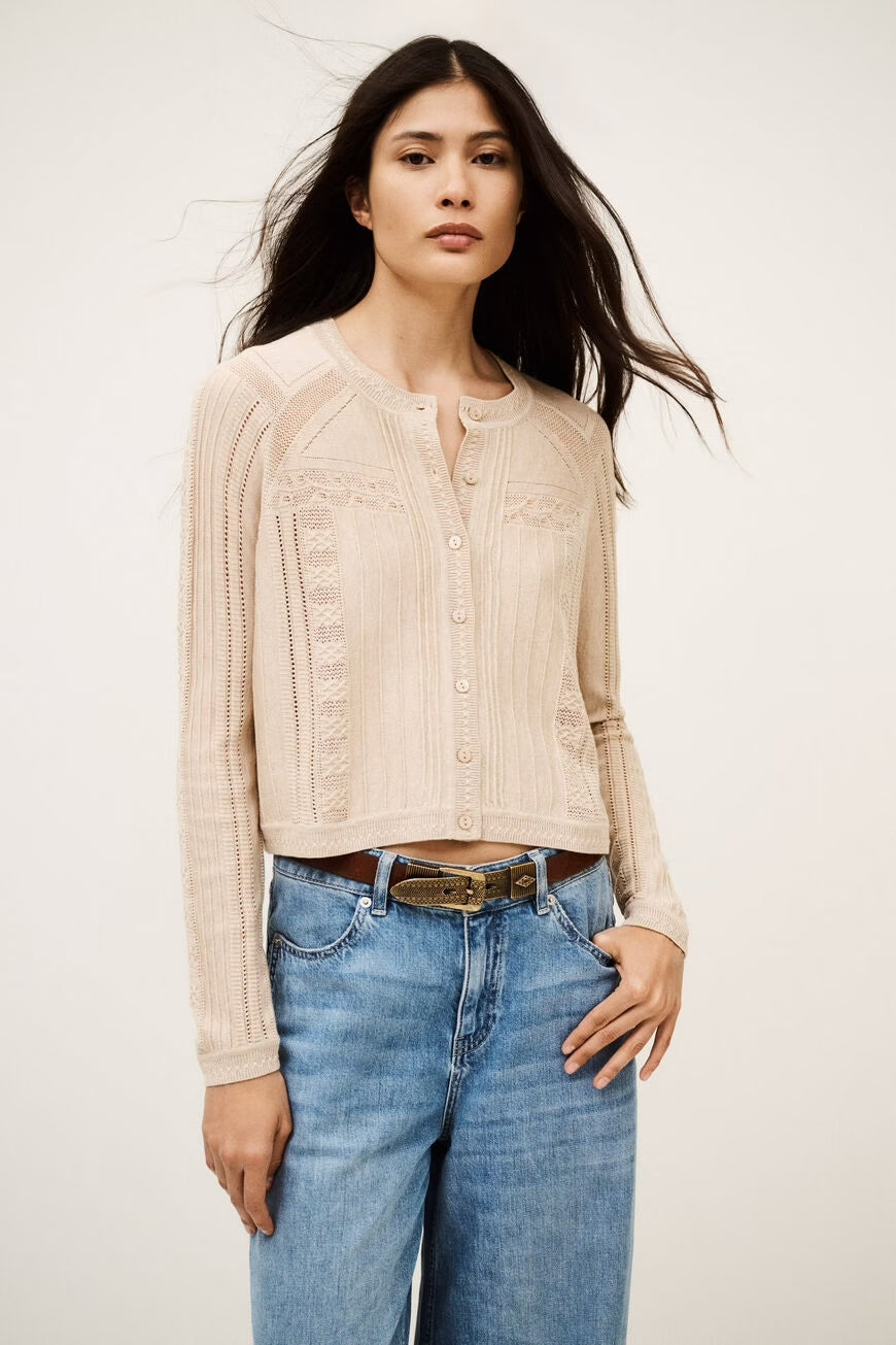 Puria Cardigan - Ficelle