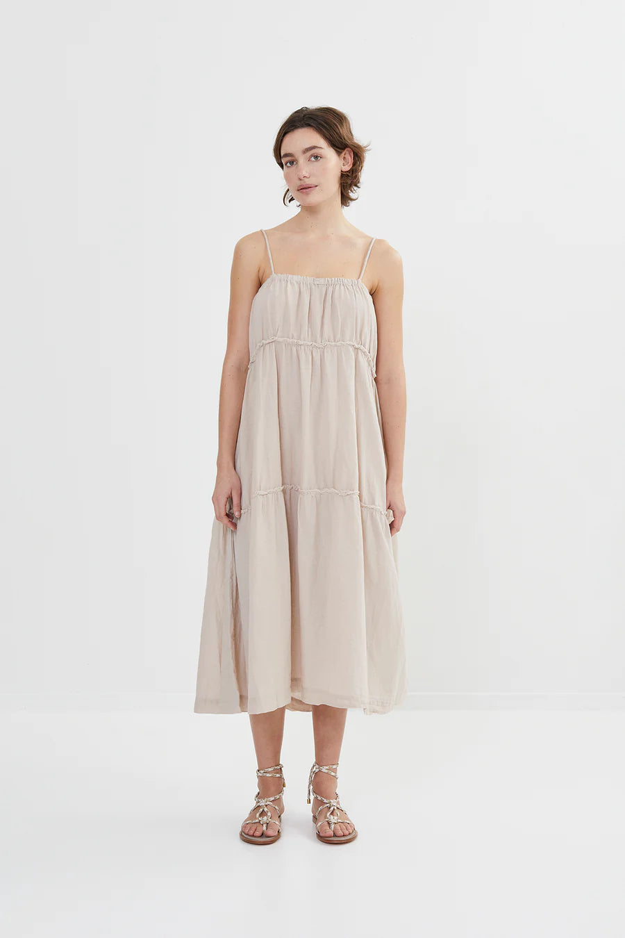 Nadina Dress- Tea