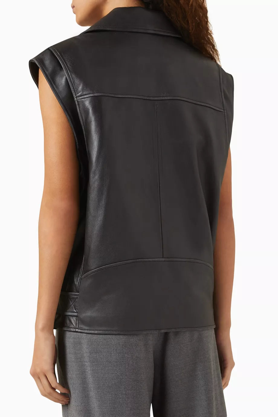 Cannes Leather Vest