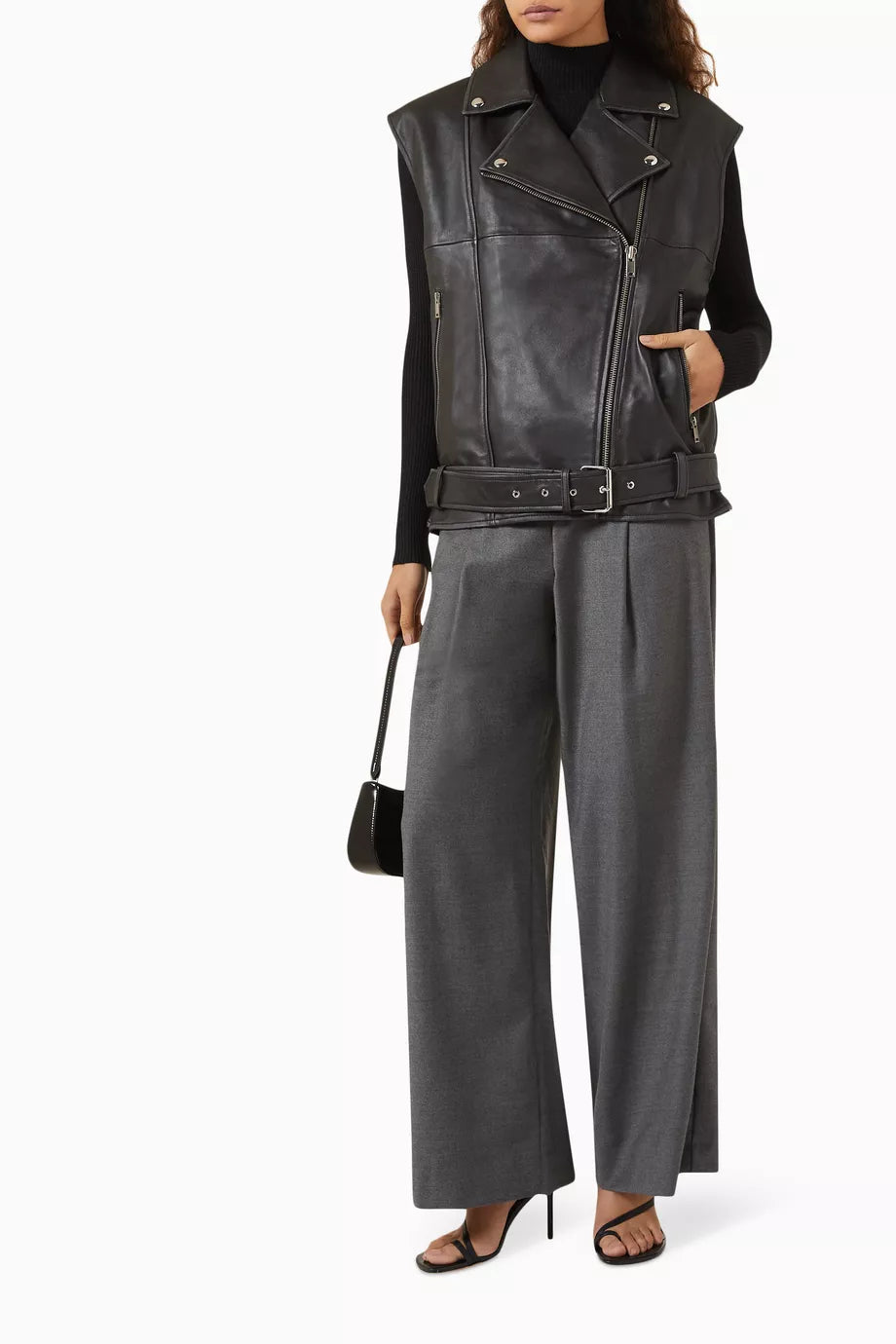 Cannes Leather Vest
