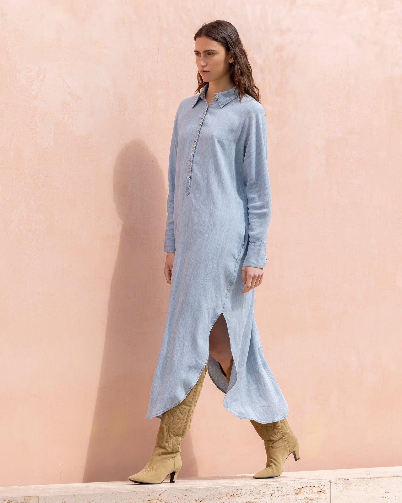 Pina Dress - Light Blue