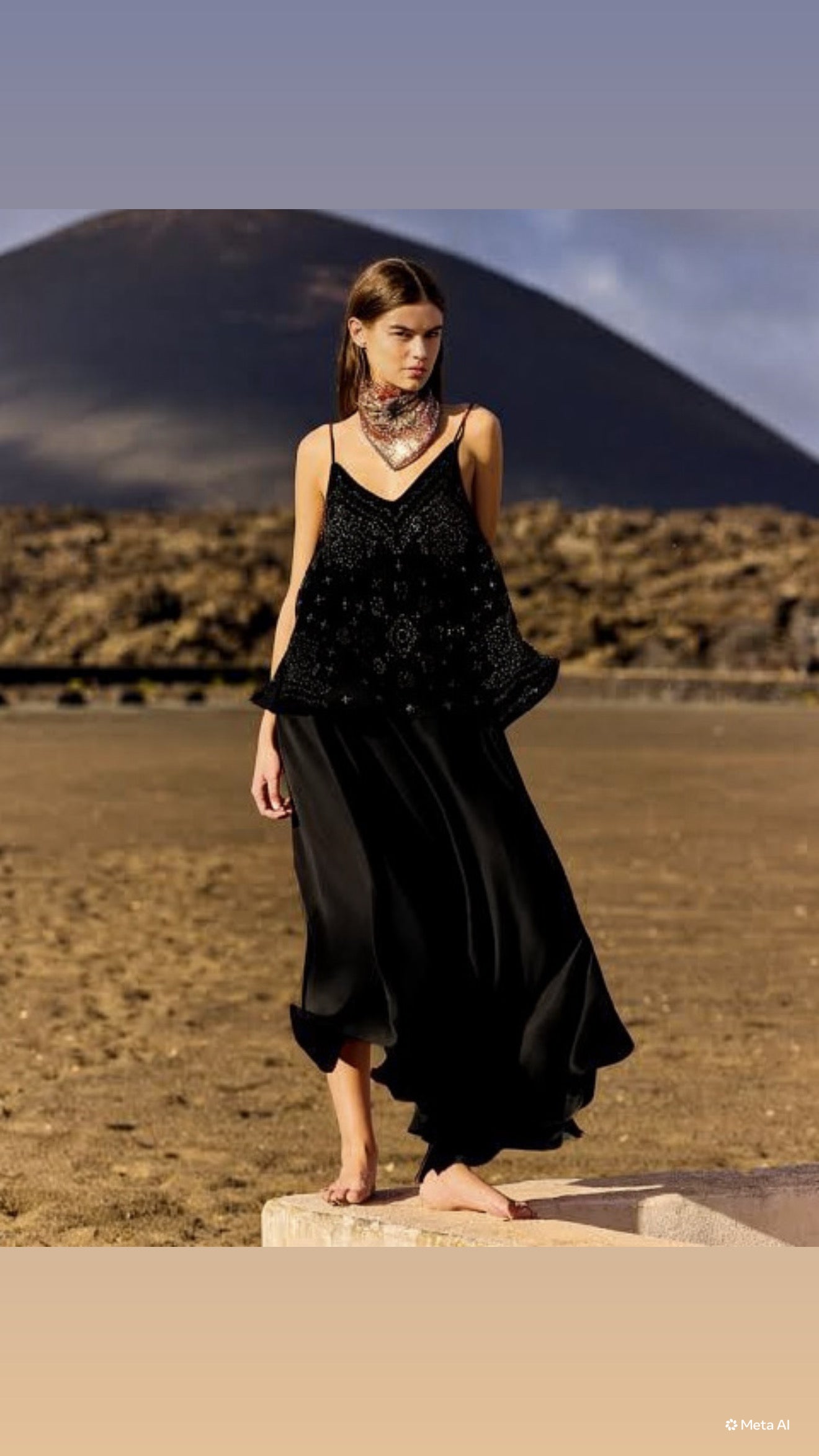 Calista Skirt Black