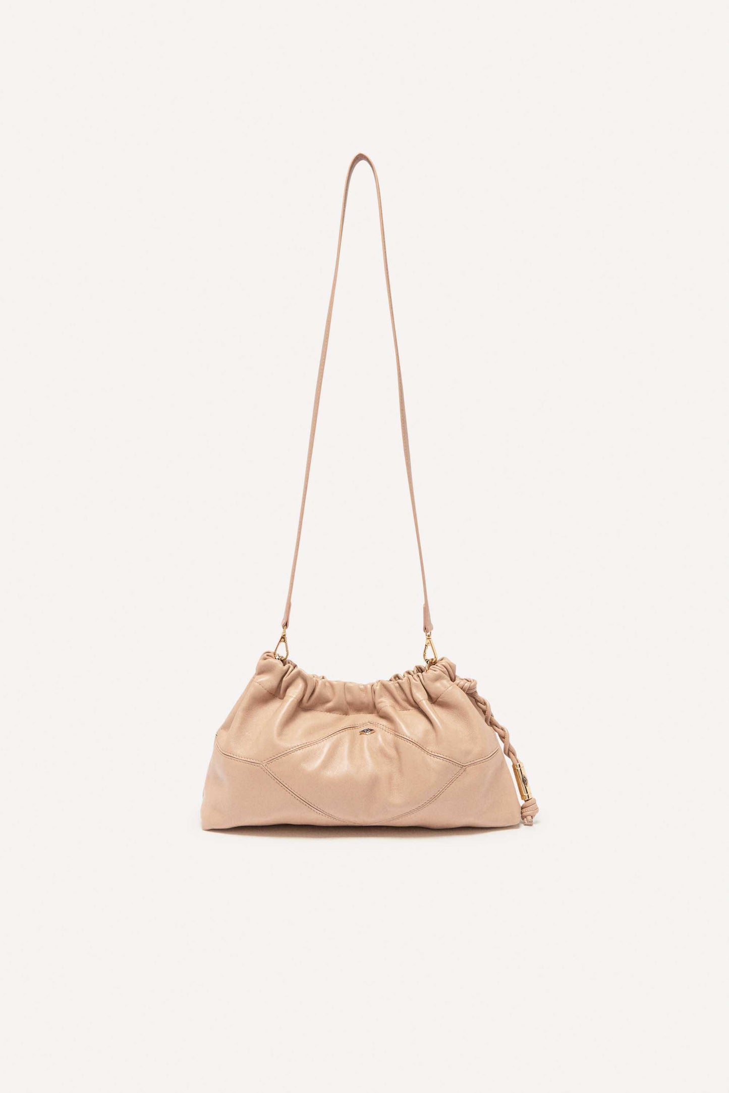Junes Nappa Bag- Noisette