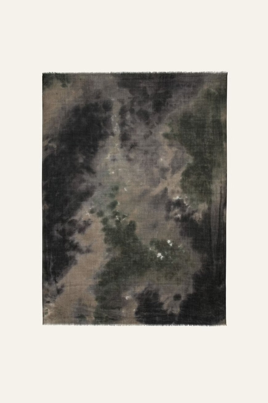 SOFIA wool and silk scarf