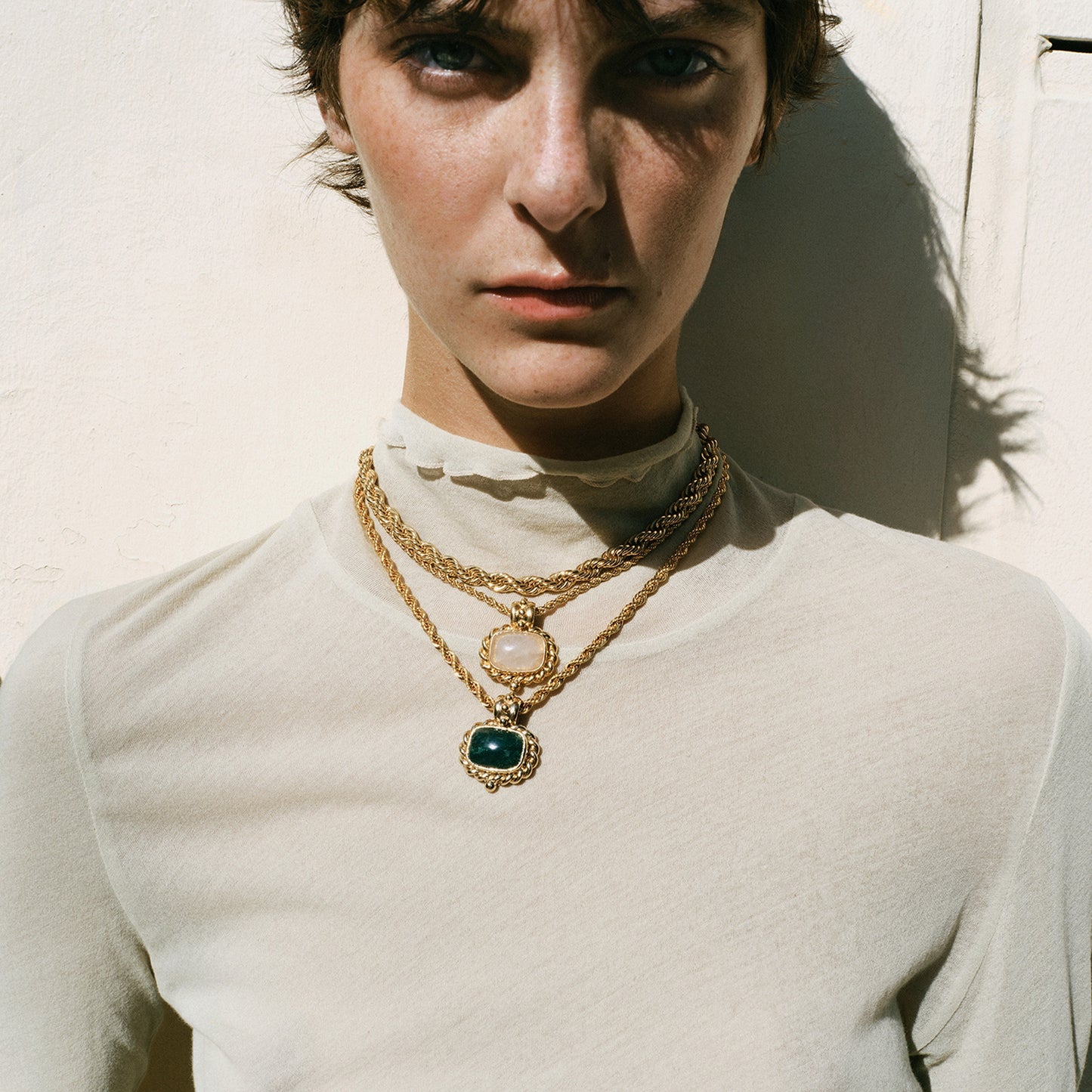 Amarante Necklace Pink Quartze