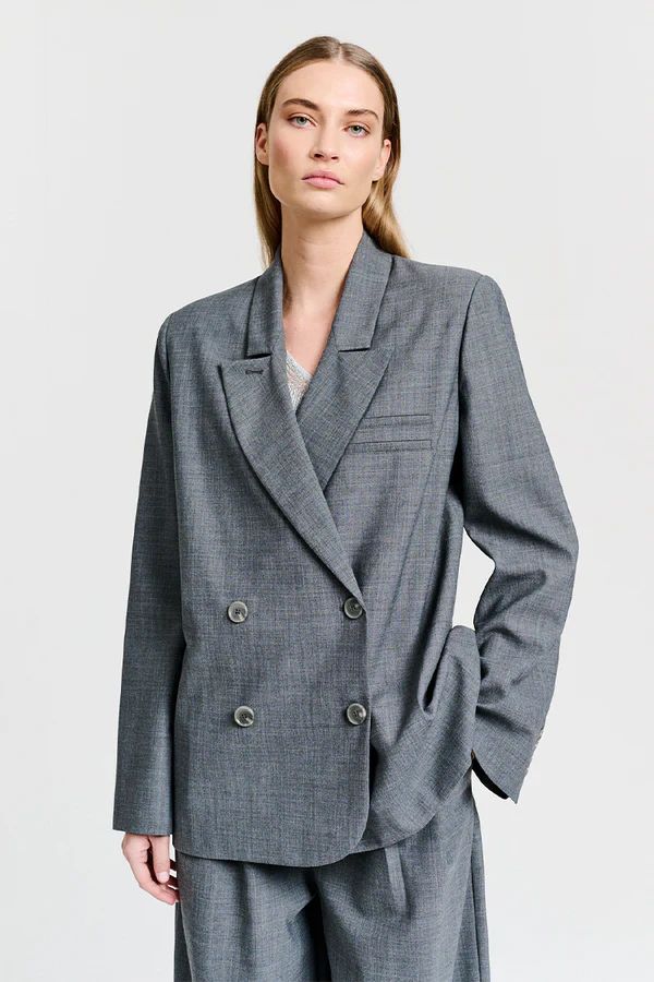 Posh Blazer Light Grey