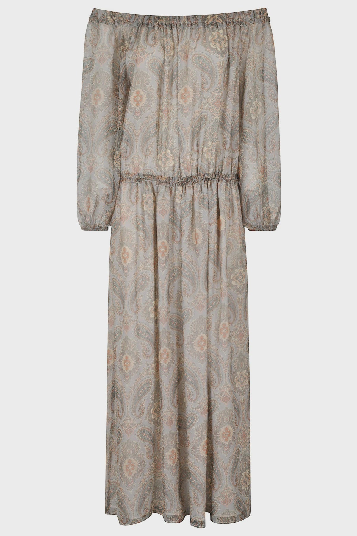 Enza  Patterned georgette dress