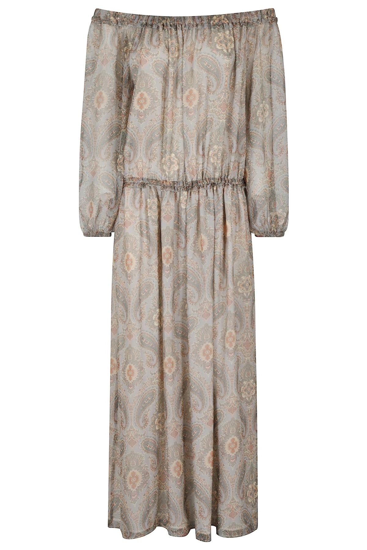 Enza  Patterned georgette dress