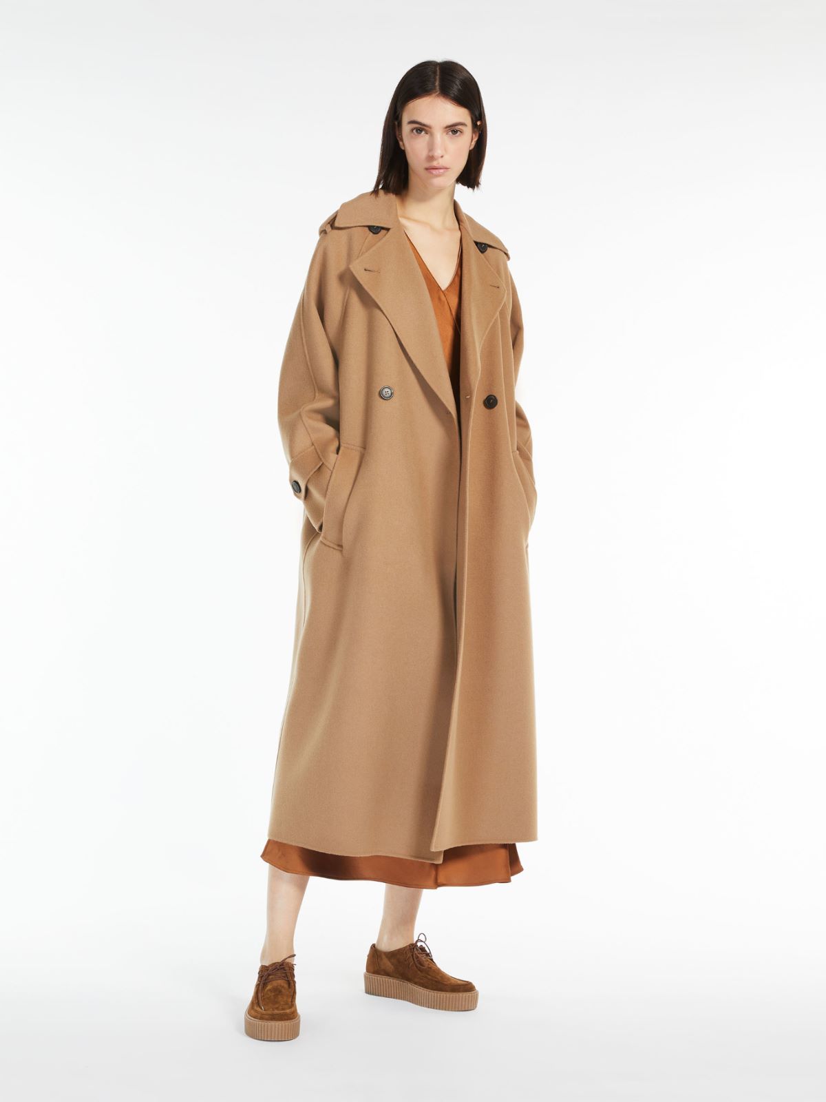 Cobalto Coat- Camel