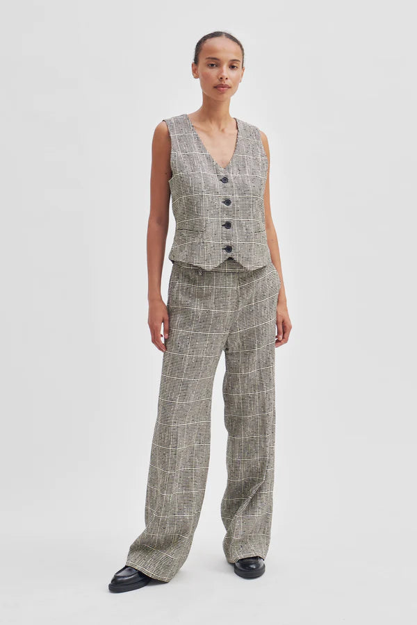 Sheldon Check Waistcoat