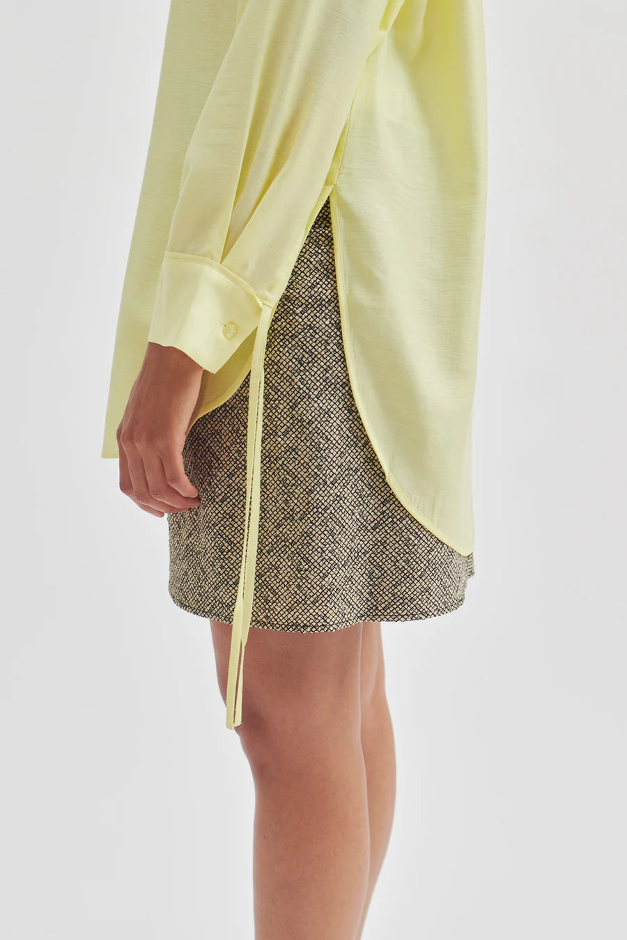 Masman Oversize Shirt- Mellow yellow