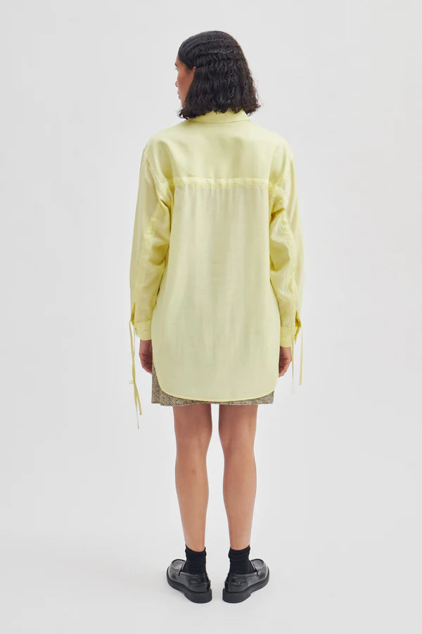 Masman Oversize Shirt- Mellow yellow