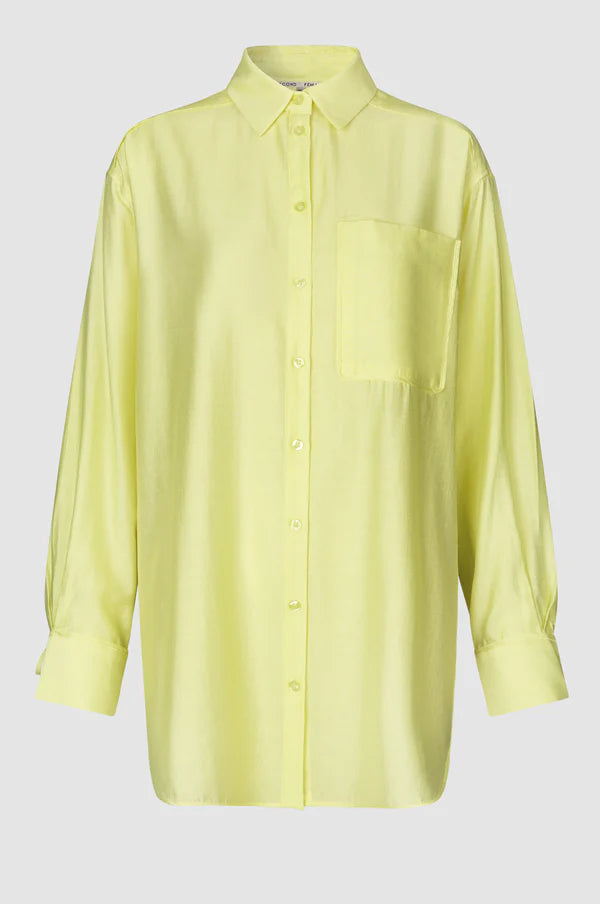Masman Oversize Shirt- Mellow yellow