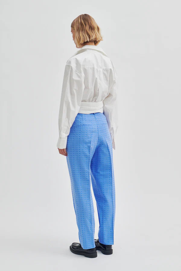 Closa Wrap Front Shirt - White