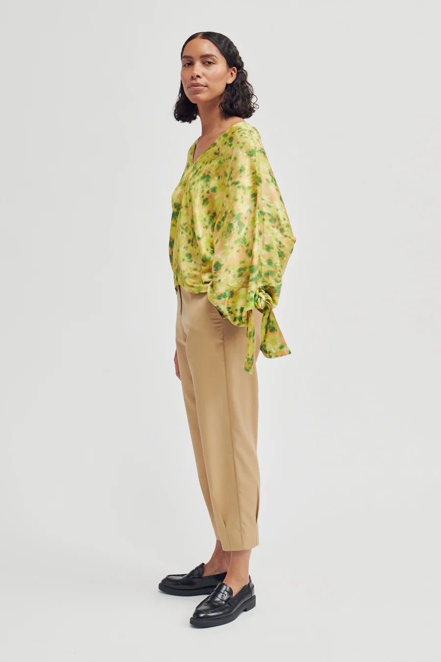 Crocus Neon Print Blouse