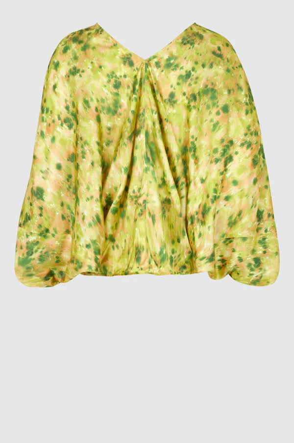 Crocus Neon Print Blouse