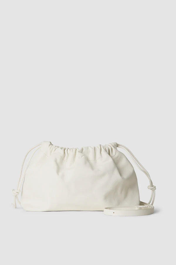 White Drawstring Bag