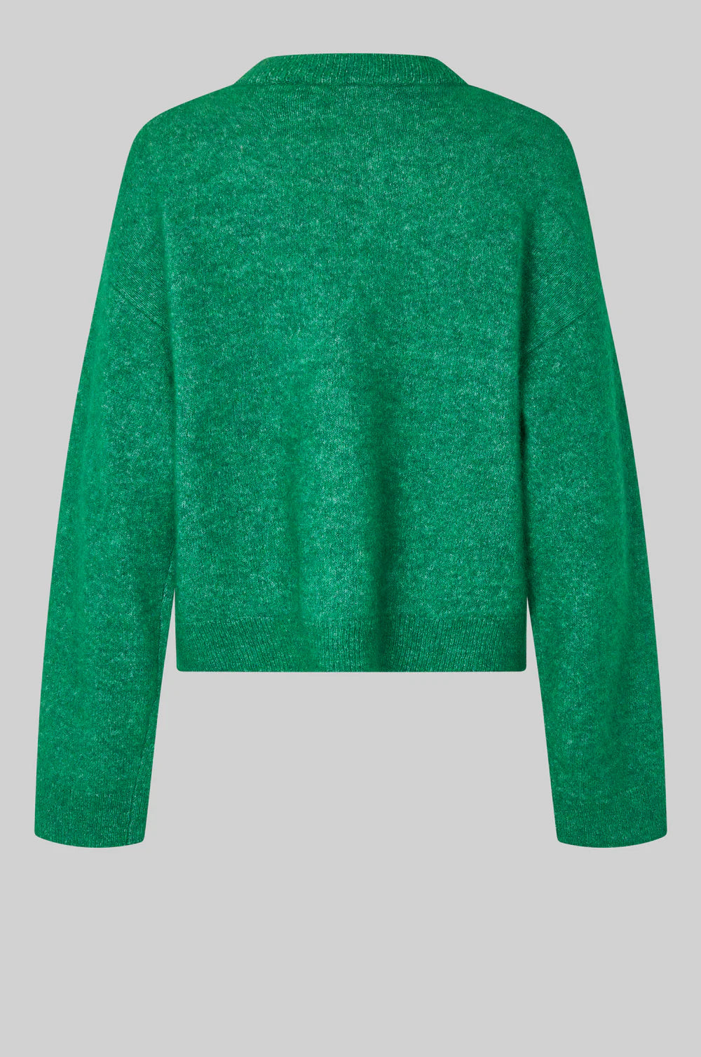 Brooke Knit Drop Shoulder O-Neck - Lush Meadow