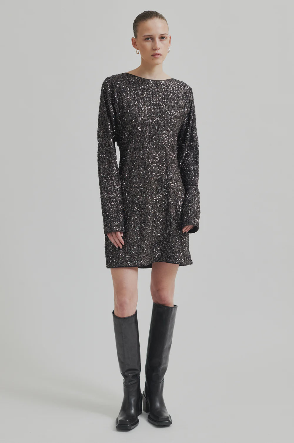 Shimma Dress - Mulch