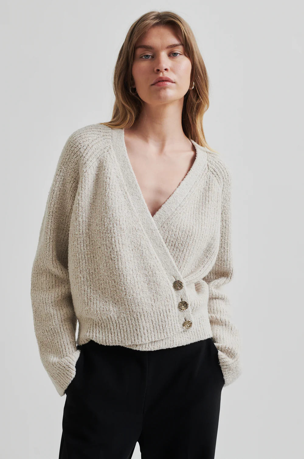 Gerda Knit Cardigan - Summer Sand