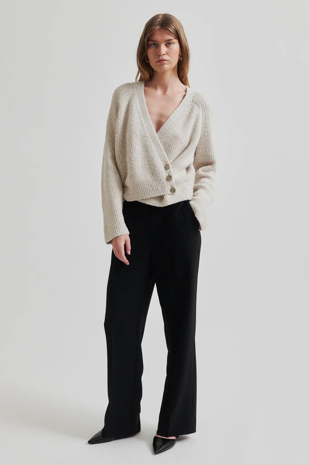 Gerda Knit Cardigan - Summer Sand