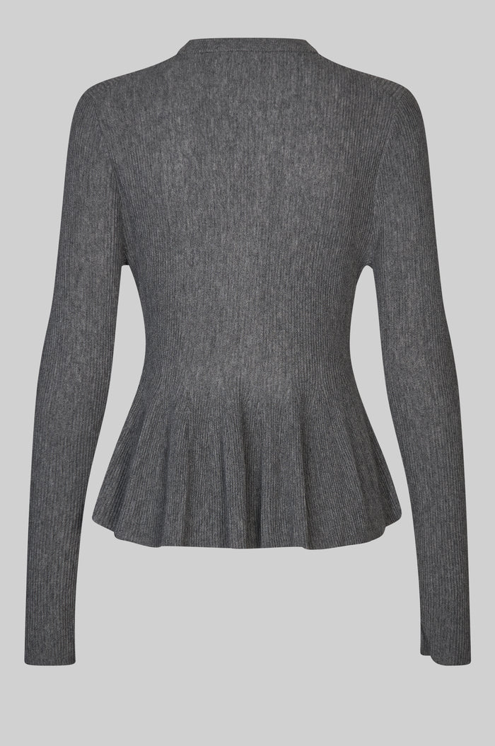 Tova Cardigan Grey Melange
