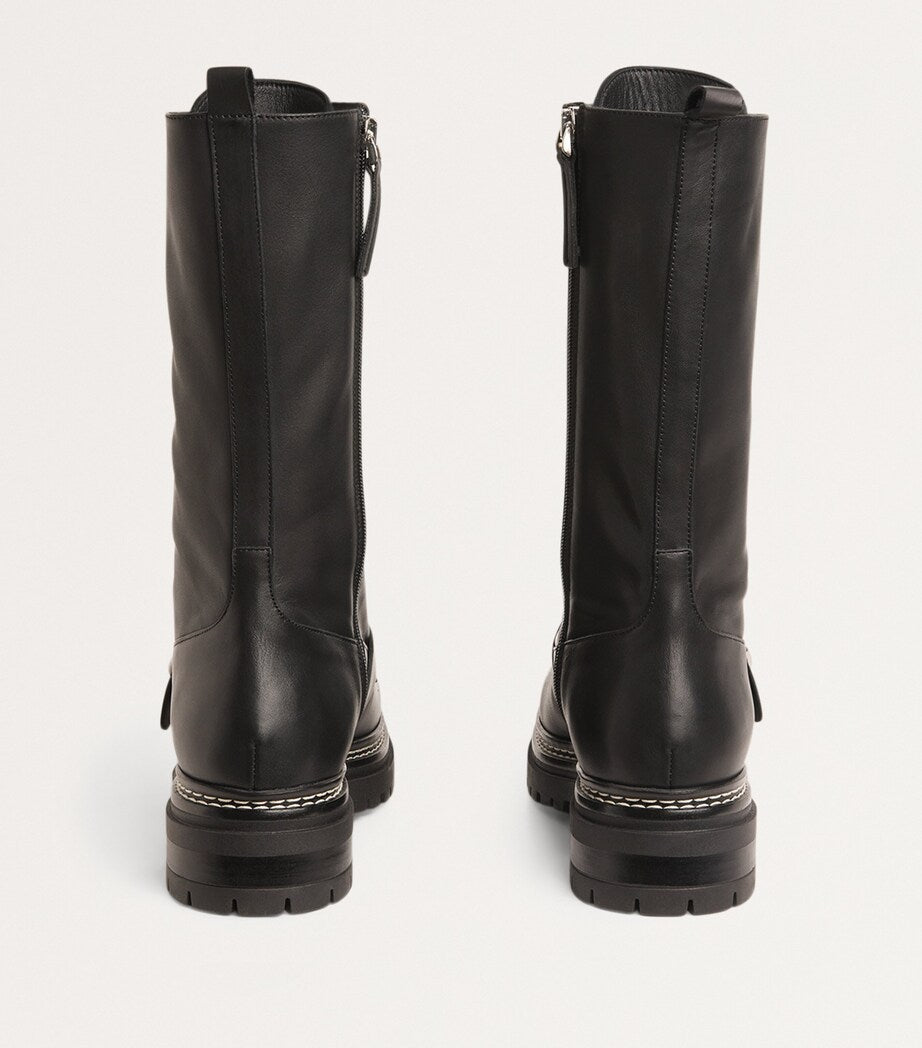 Tana Leather Combat Boots
