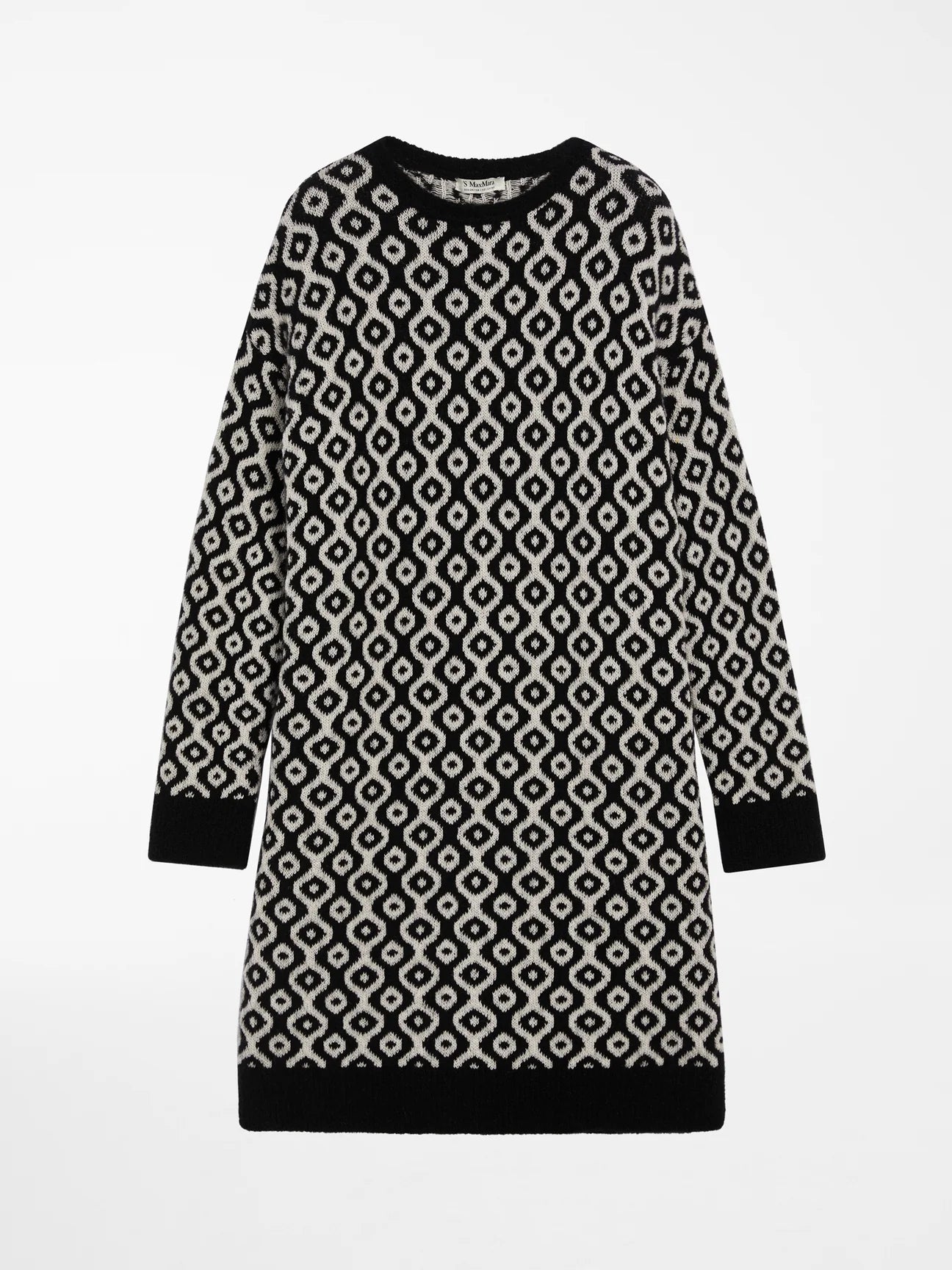 S Max Mara Cadine Wool Mohair & Cashmere Dress
