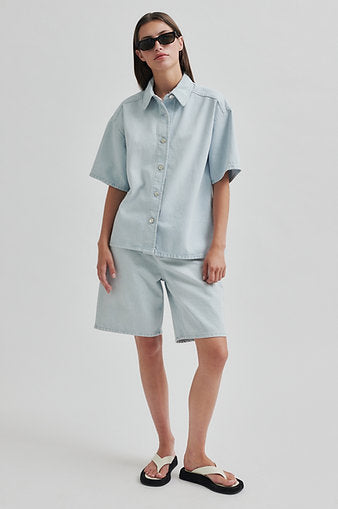 Fira Denim Shirt Short Sleeve
