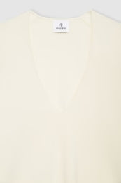 Athena Sweater - Ecru Cashmere