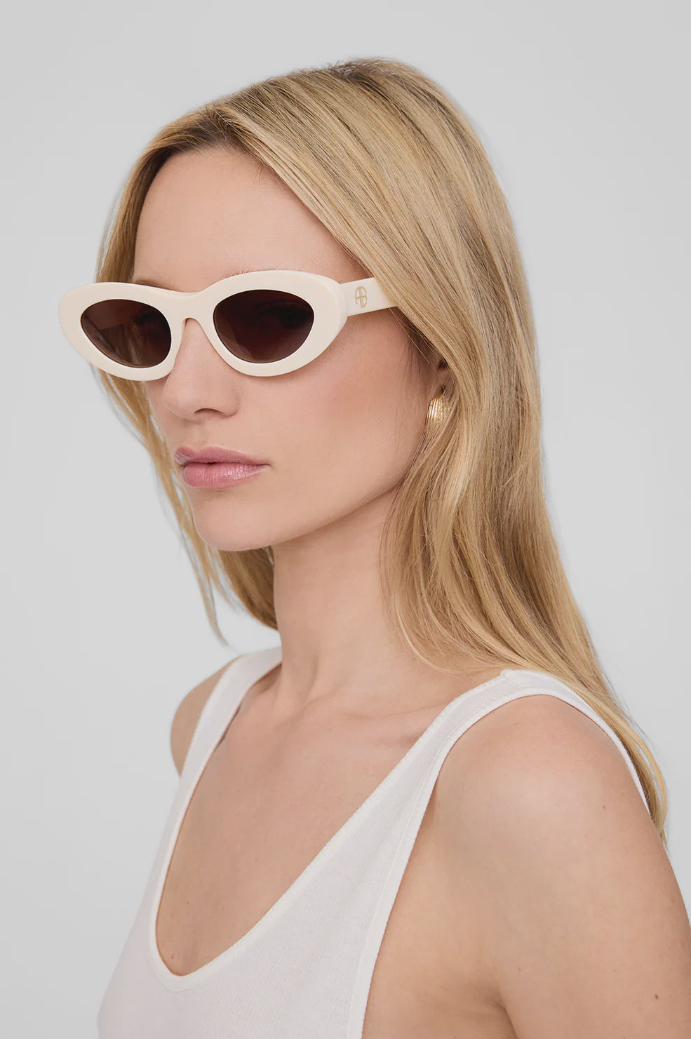 Roma Sunglasses Bone