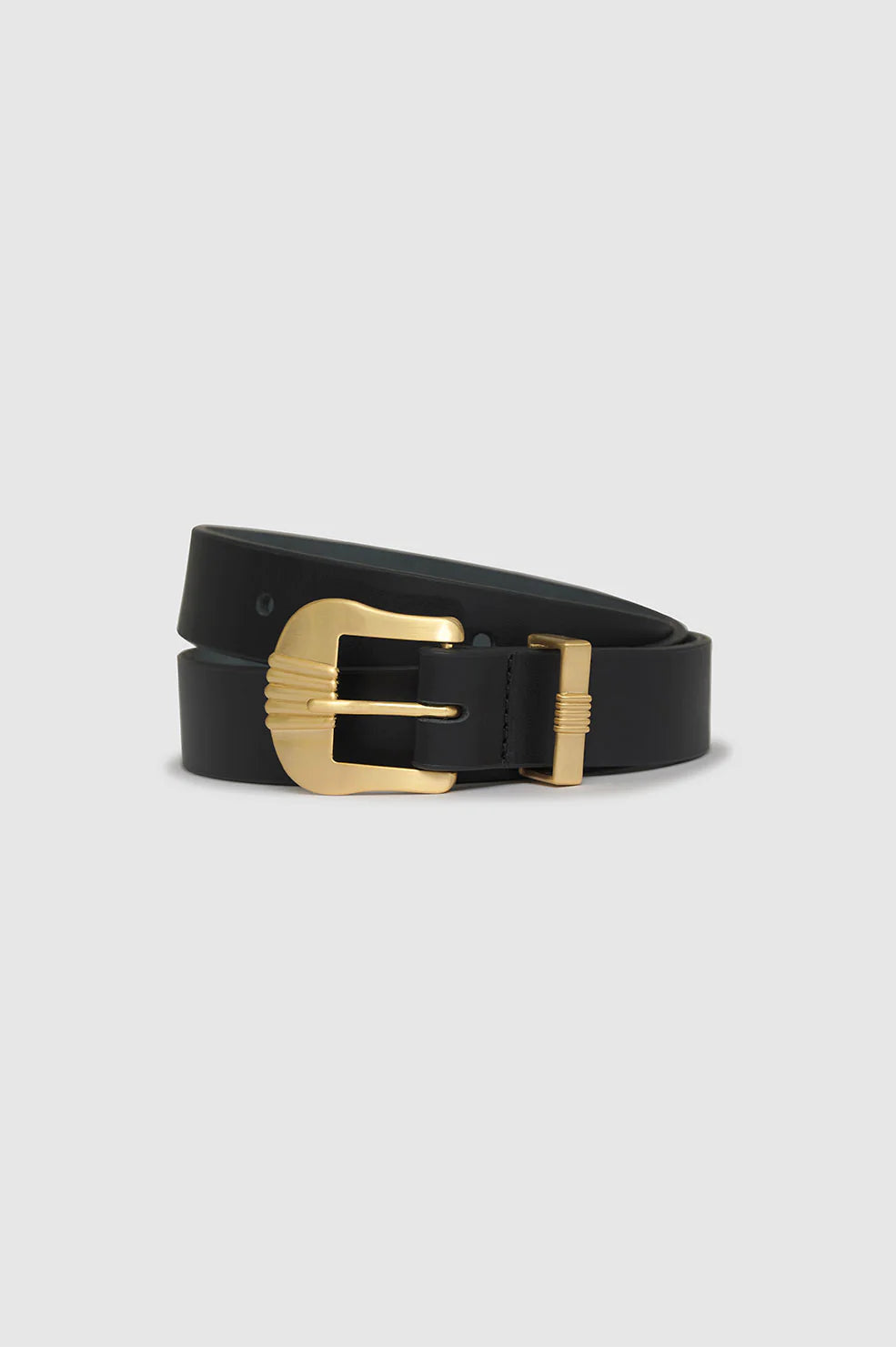 Waylon Belt - Black and Gold