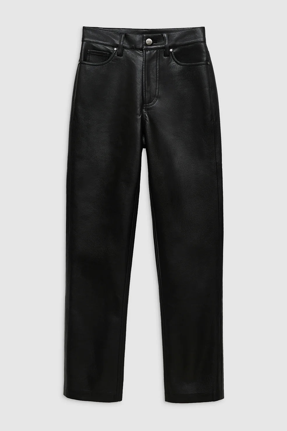 Bruno Pant - Black Recycled Leather