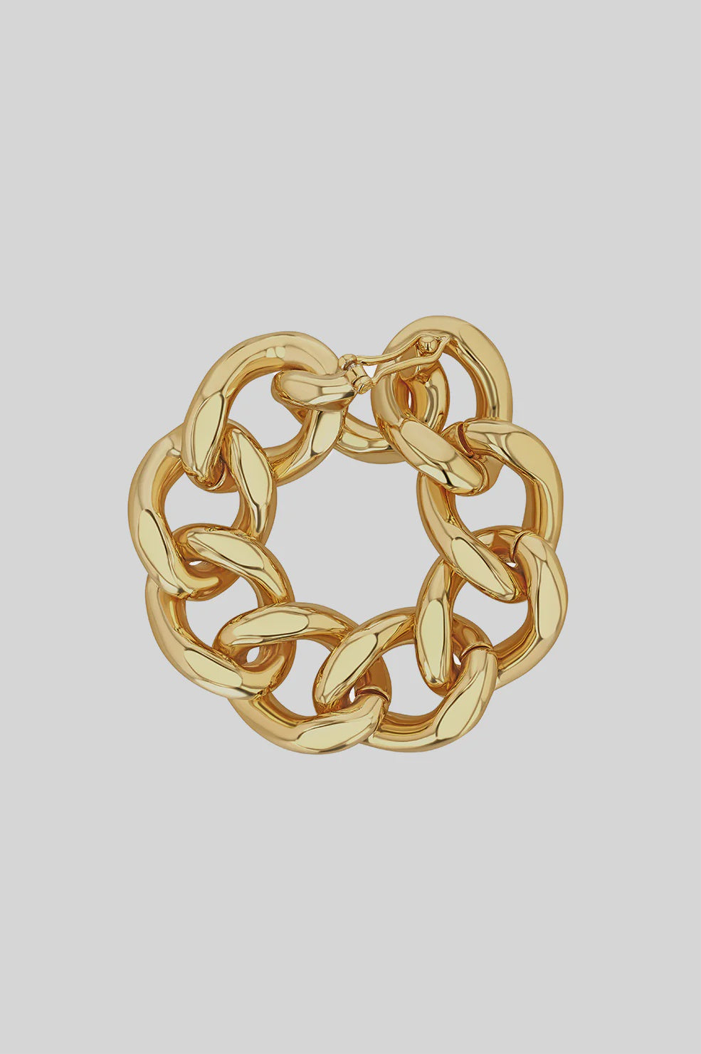 chunky chain bracelet Gold