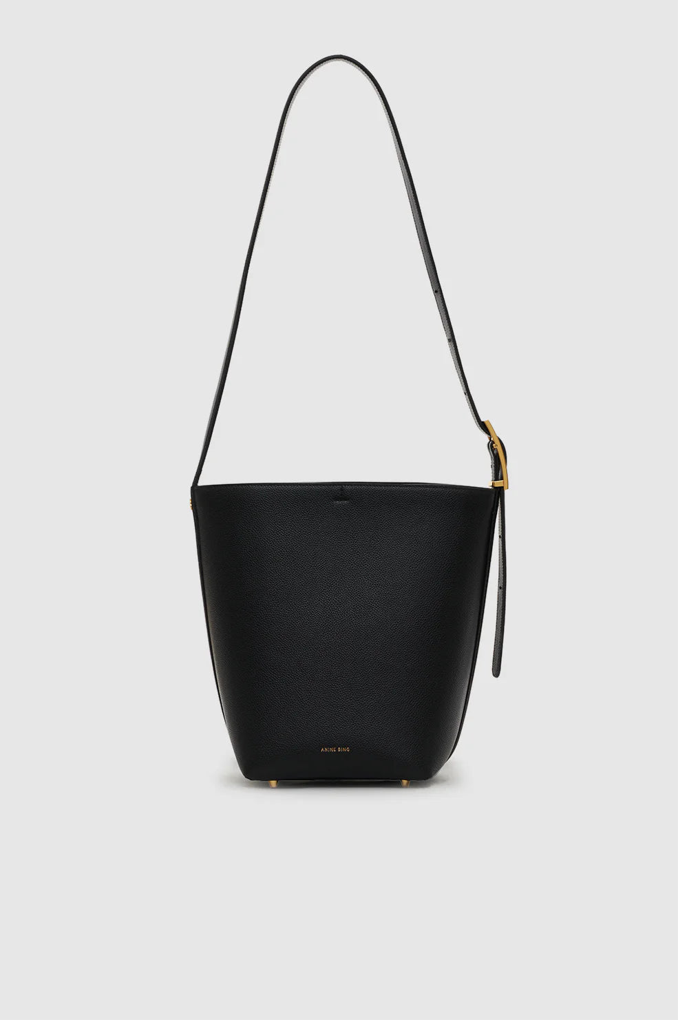 Elly Medium Bucket Bag Black