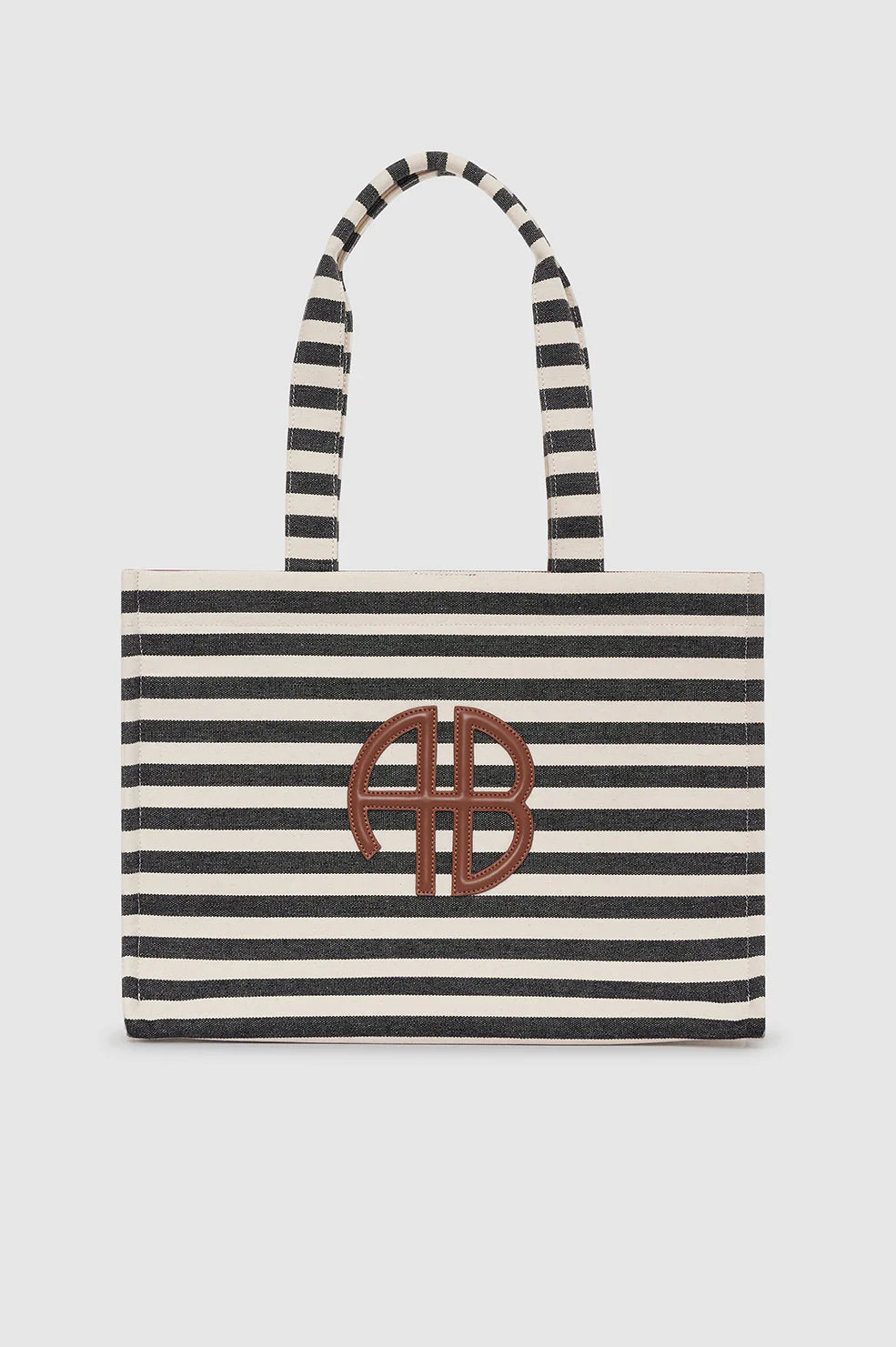 Lara Tote Blk & Nat