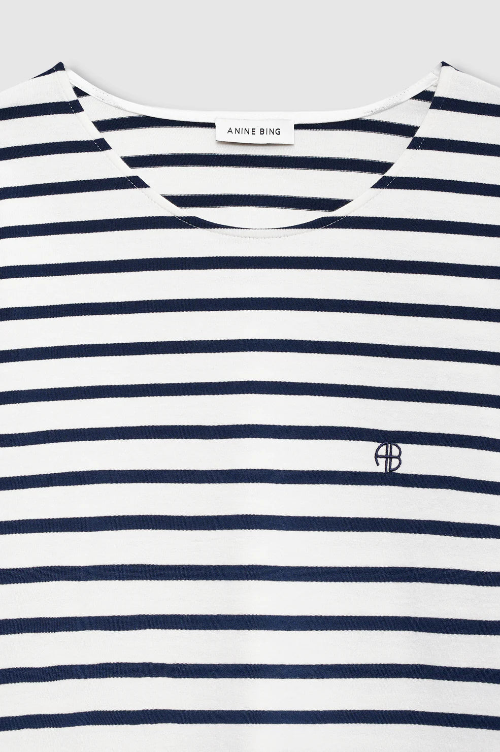 Newton Tee Navy Stripe