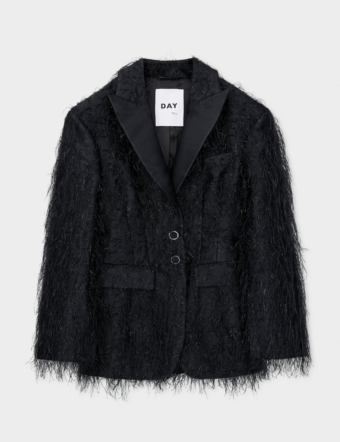 Alba Blazer - Frayed Jacquard RD