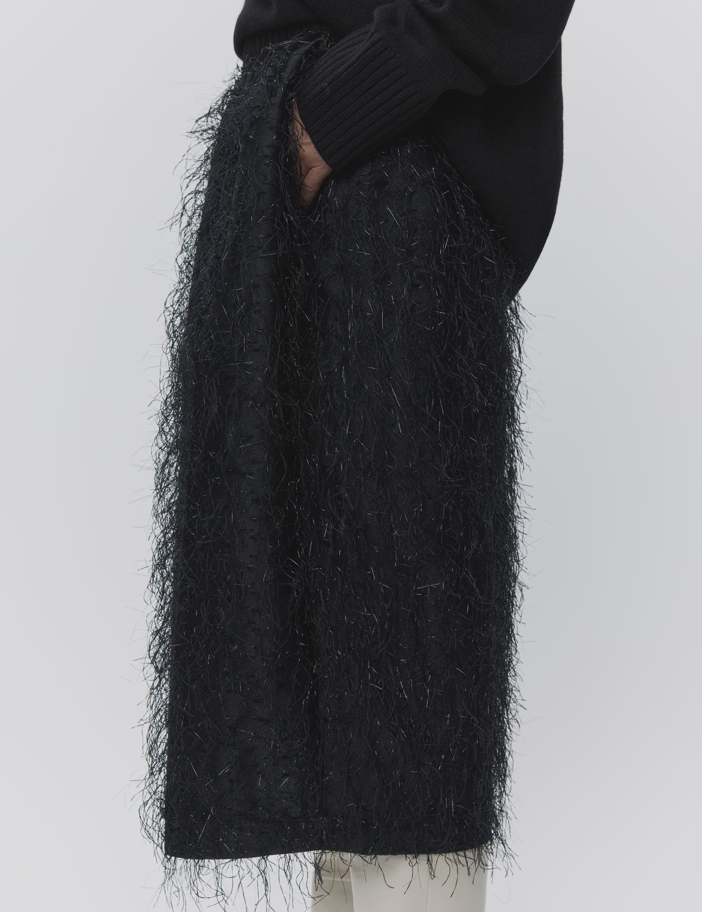 Amina Skirt - Frayed Jacquard RD