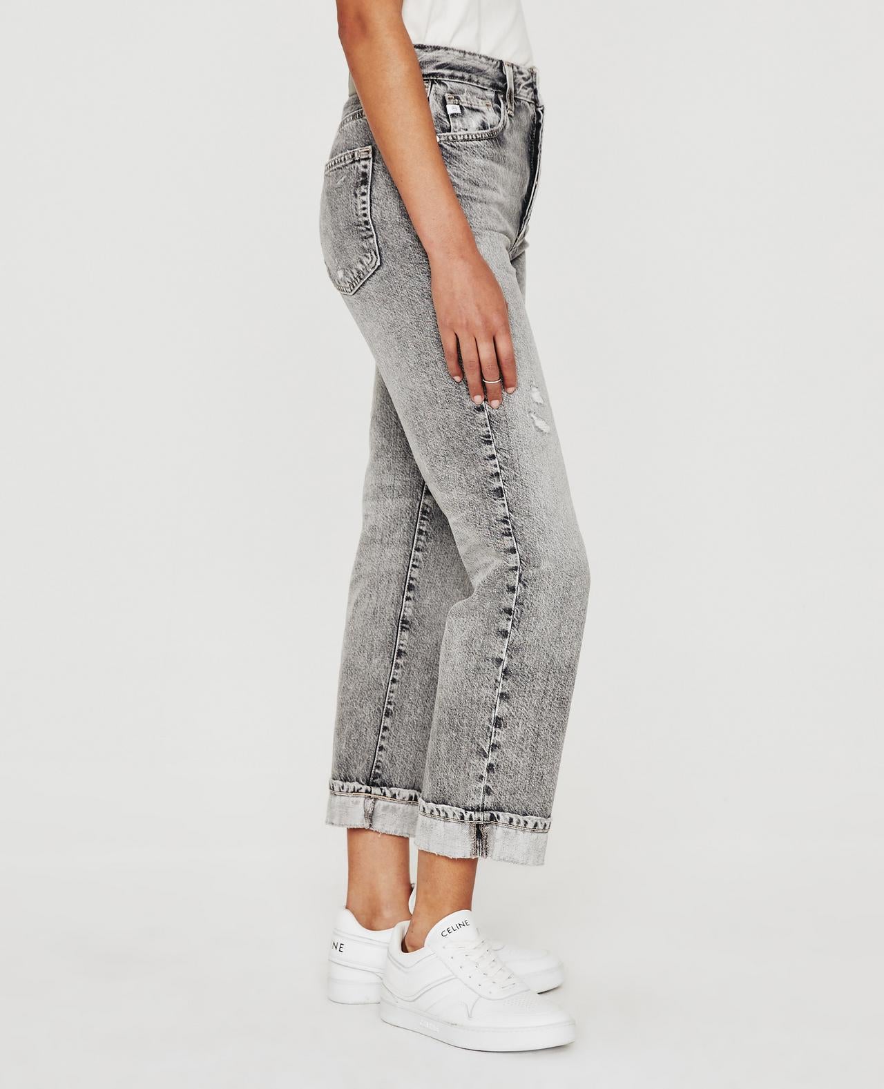 Alexxis Crop Moonscape Detructed