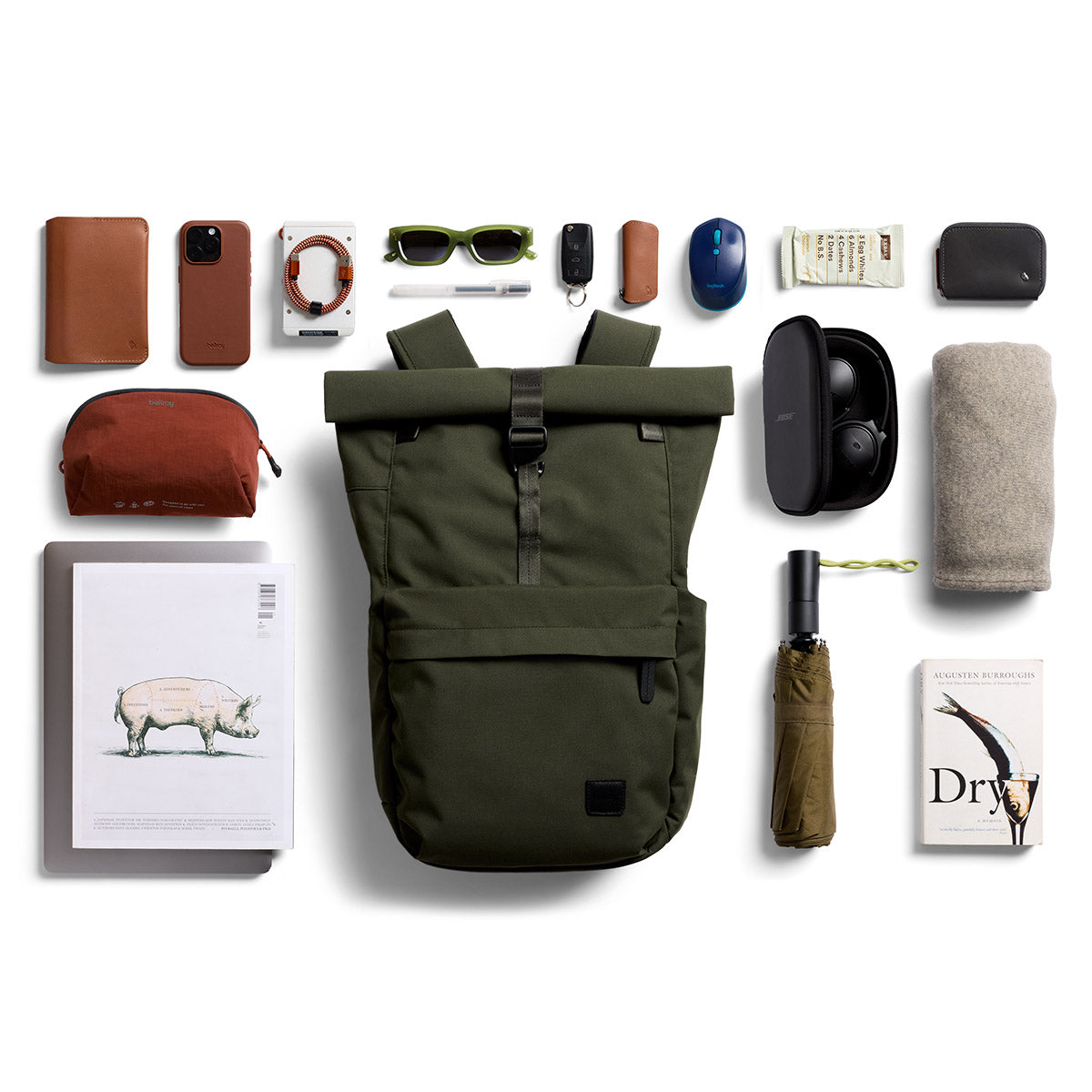 Classic Roll Top Olive